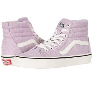 Vans SK8-Hi Sneakers - Lavender Fog/Snow White,
